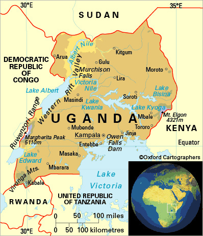 Itinerary and Map of Uganda | CWB – Uganda Autumn 2011